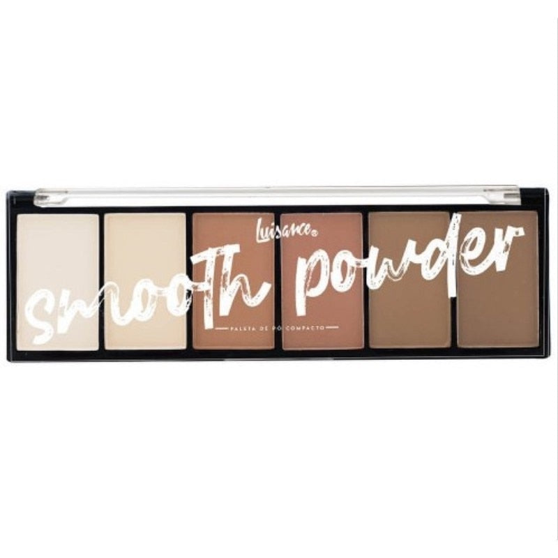 Paleta De Pó Iluminador, Bronzer, Control Luisance, 06 Cores - Frete Grátis