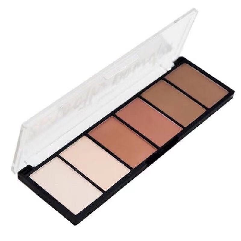 Paleta De Pó Iluminador, Bronzer, Control Luisance, 06 Cores - Frete Grátis