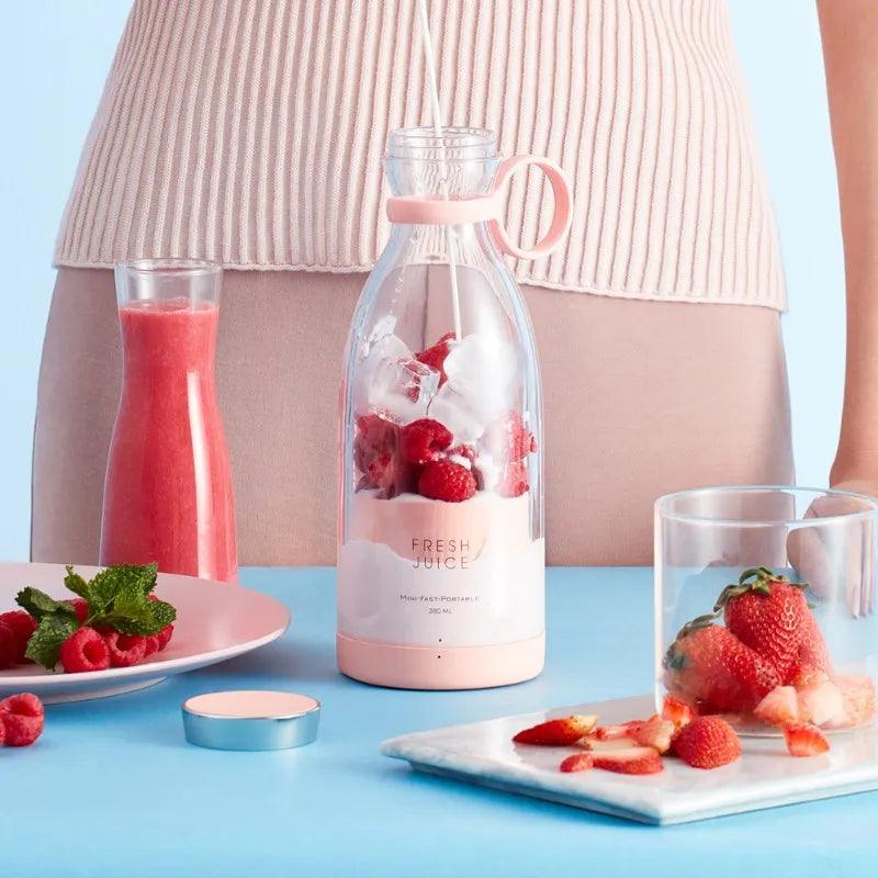 Liquidificador Elétrico Portátil Recarregável USB Fresh Juice - Frete Grátis