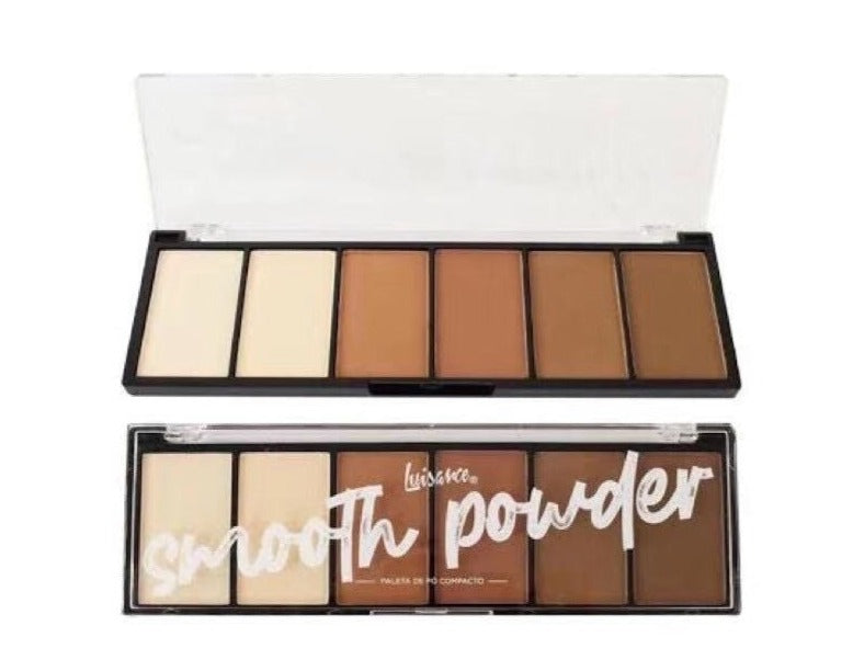 Paleta De Pó Iluminador, Bronzer, Control Luisance, 06 Cores - Frete Grátis