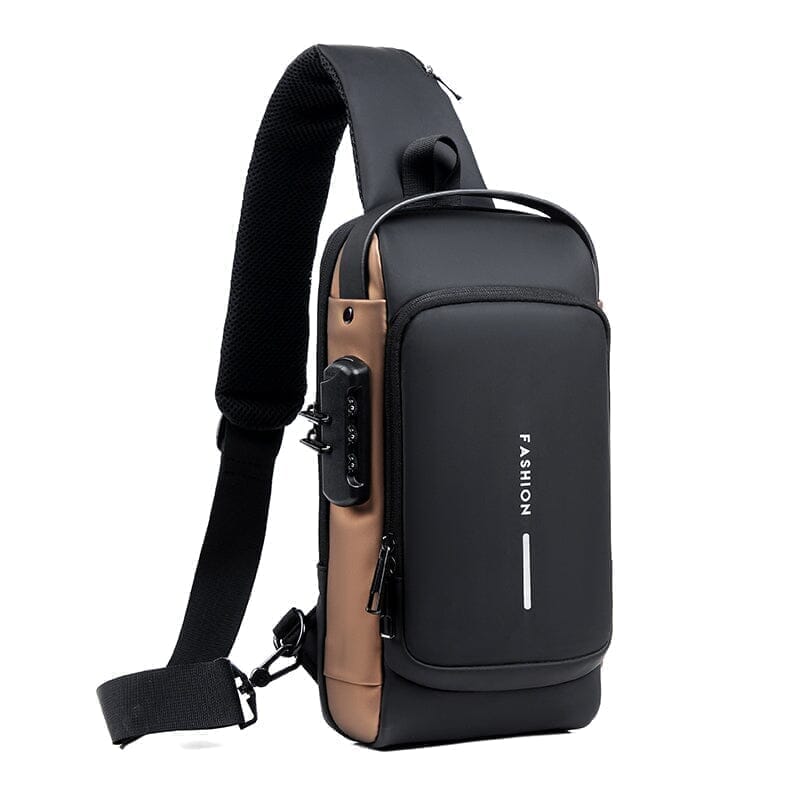 Mochila Anti-Furto com Senha USB Slim Bag - Frete Grátis