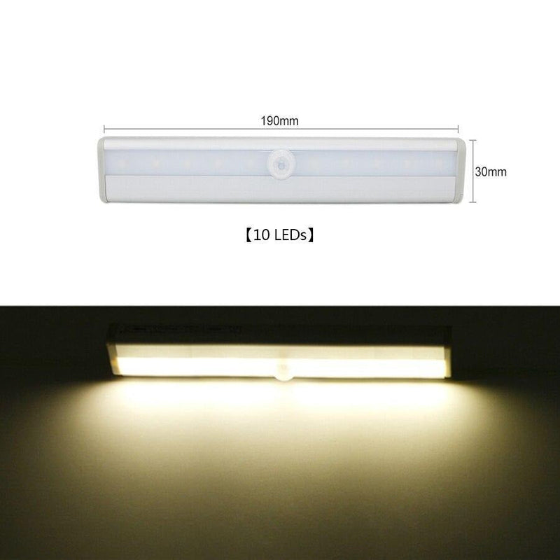 Led Inteligente com Sensor de Movimento - FQ Led CASA 04 ShopMi Ofertas 10 Led Amarela 