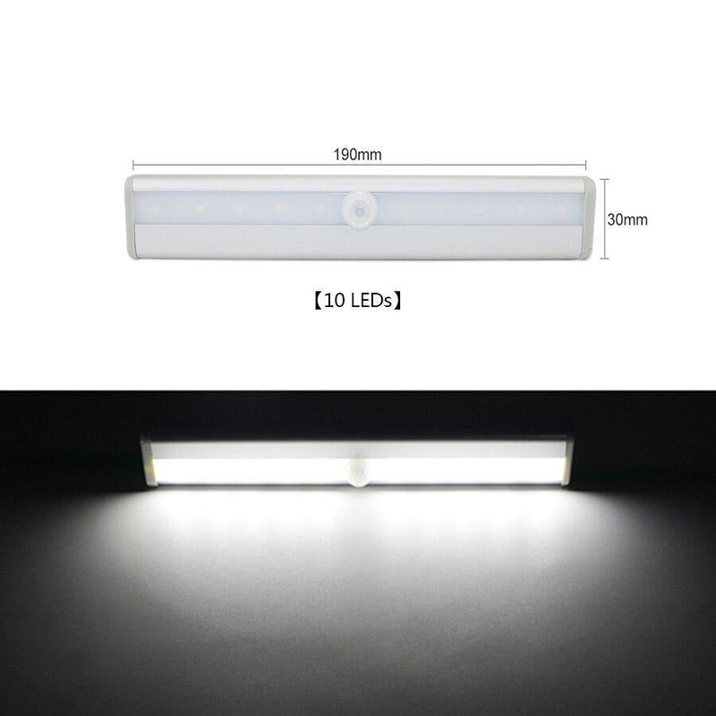 Led Inteligente com Sensor de Movimento - FQ Led CASA 04 ShopMi Ofertas 10 Led Branca 