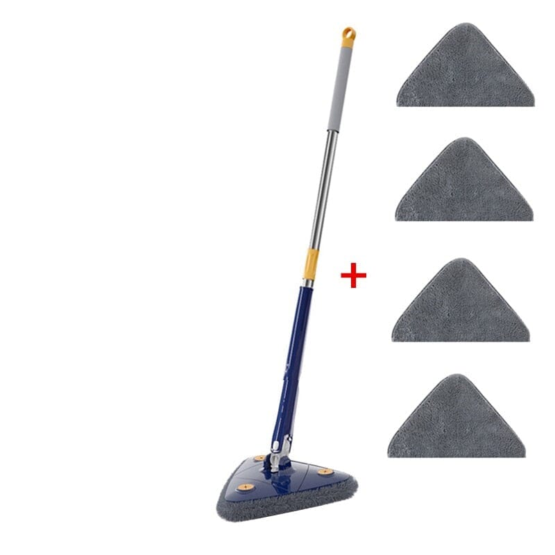 Mop de Limpeza Giratório 360° - Limpador Triangular - AdvancedMax - Frete Grátis 